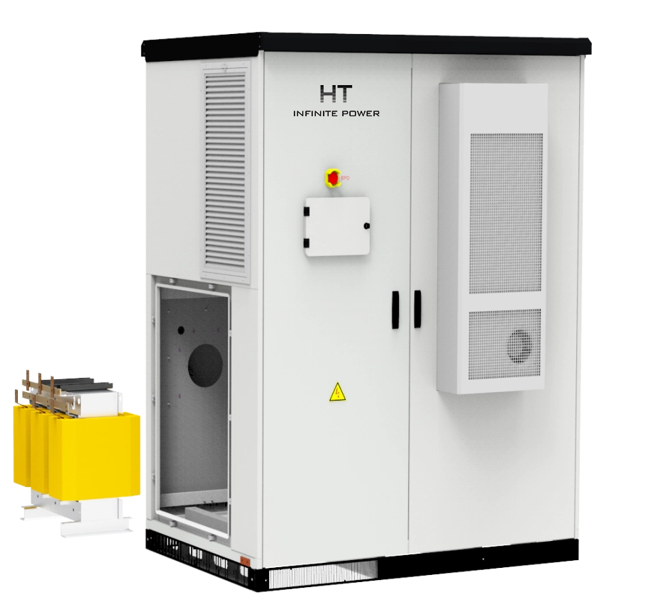 The Isolation Transformer is installed in the energy storage cabinet